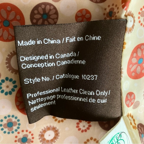 Danier suede jacket blazer orange Medium - Picture 6 of 11